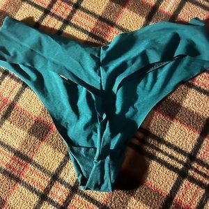 Victoria's Secret XL green thong